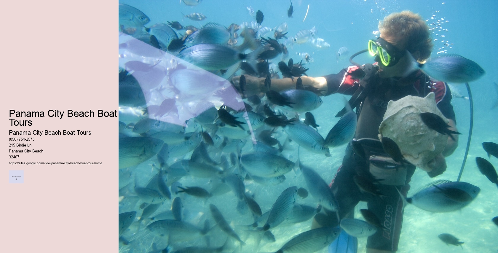 Panama City Beach Boat Tours